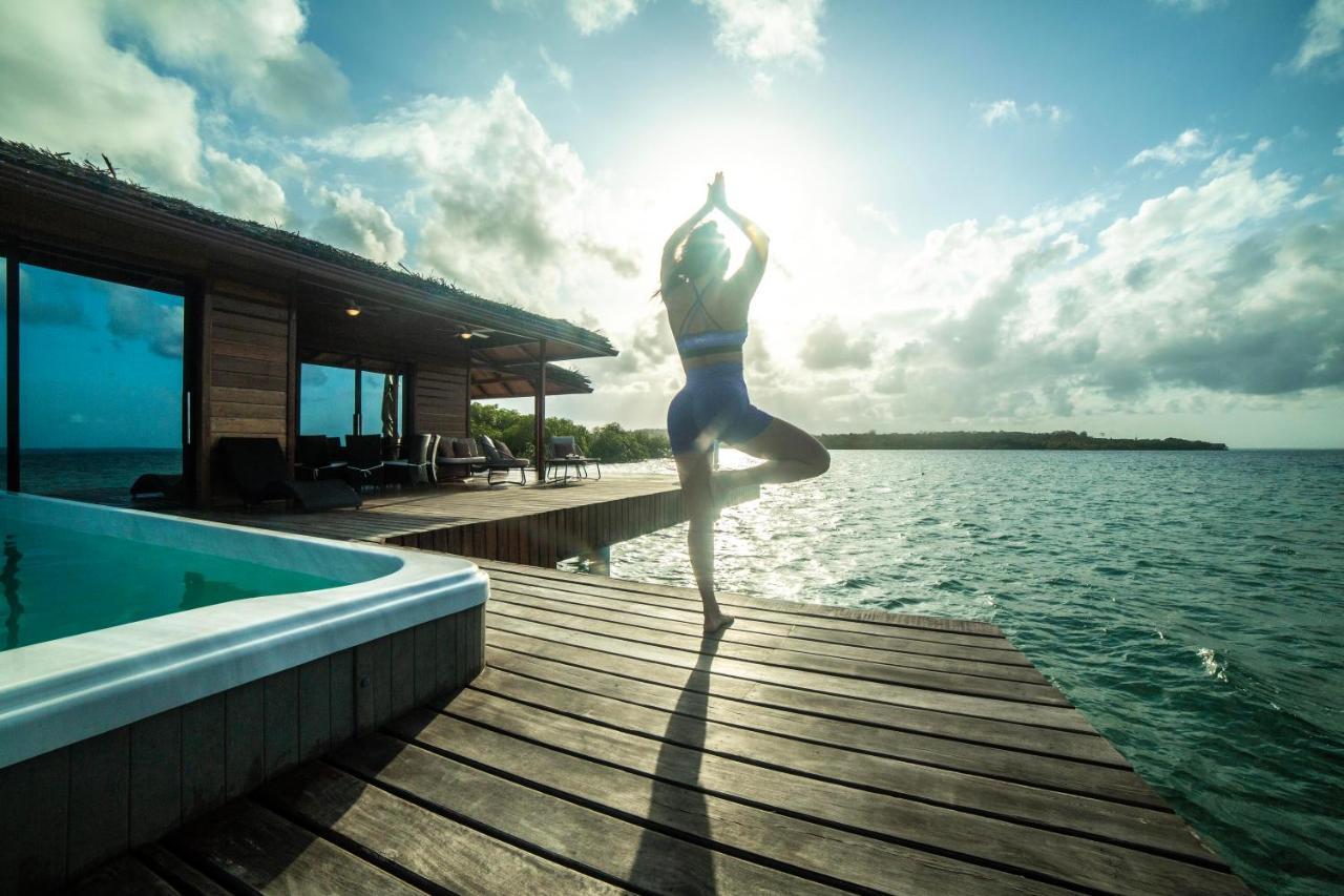 Eco-Lodge Bocas Coral Reef - Over Water Villa & Birds House Isla San Cristobal Exterior photo